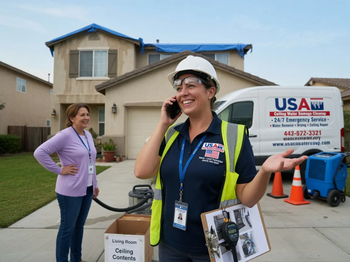 Ceiling Water Damage Restoration Windfall, IN FAQs